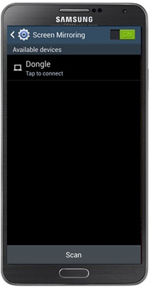 Verwenden Sie Allshare Cast, um die Bildschirmspiegelung auf dem Samsung Galaxy zu aktivieren-PIN eingeben